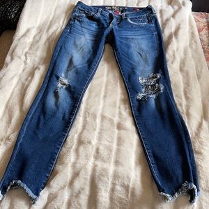 Arizona distressed skinny jeans